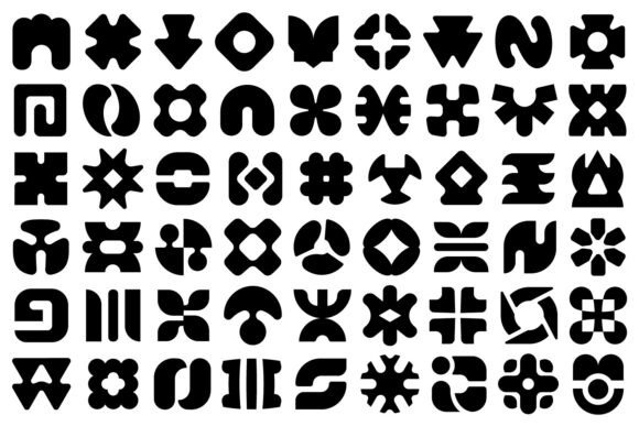 Abstract Geometric Shapes: A Brutal Modern Design Toolkit