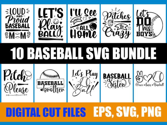 Baseball SVG Bundle: Your Go-To for Bold, Sporty Graphics
