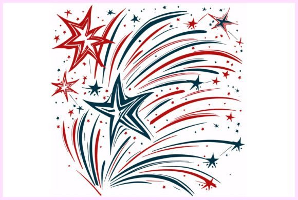 Celebrate with Style: 4th of July Sublimation Design
