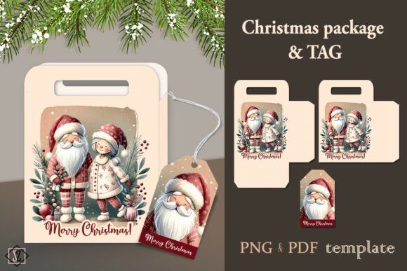 Christmas Gift Bag and Tag: Elevate Your Holiday Packaging