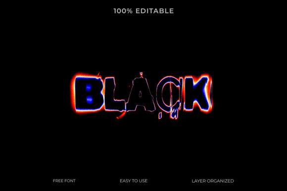 Creating Moody Atmosphere with the Black Blurry Text Effect Style PSD