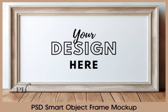 Frame TV Art Horizontal Mockup: A Designer's Go-To PSD Template