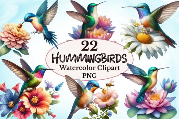 Hummingbirds Sublimation Clipart: A Designer’s Guide to Nature-Inspired Projects