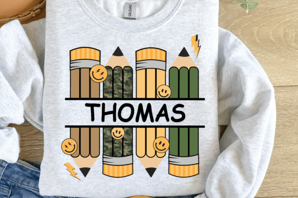 Personalized Pencil Kid Name PNG: A Back-to-School Essential