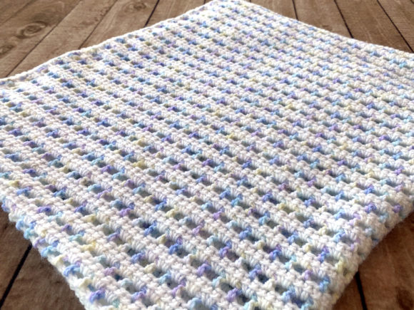 Sherbet Baby Blanket: A Sweet and Simple Crochet Pattern