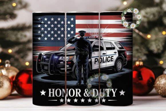 Thin Blue Line Police Tumbler Wrap: A Designer's Guide