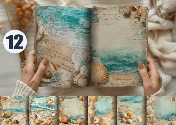 Timeless Summer by the Sea: The Vintage Beach Junk Journal