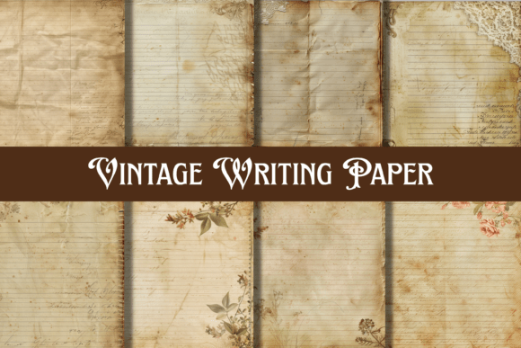 Timeless Texture: The Power of Vintage Writing Paper Backgrounds