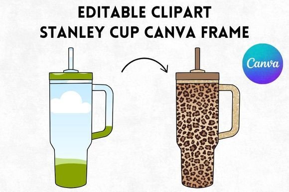 Unlock Custom Drinkware Designs with This Canva Frame